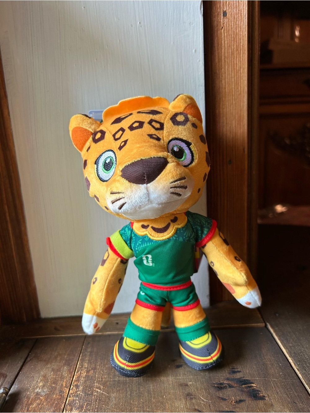 NEW Zayu the Jaguar FIFA World Cup 2026 Mexico mascot official plush - 8 inches